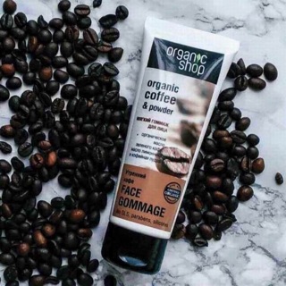 TẨY DA CHẾT MẶT CAFE ORGANIC (dảte 2021)