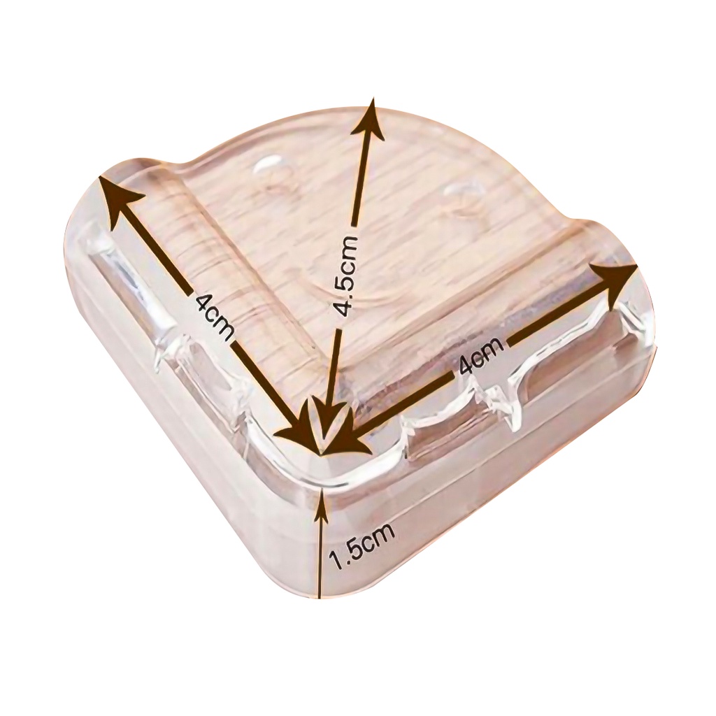 Set 4 miếng SIlicon Bọc Bàn, Chống Xầy xước Cho Trẻ Nhỏ, Người Già XPlus84