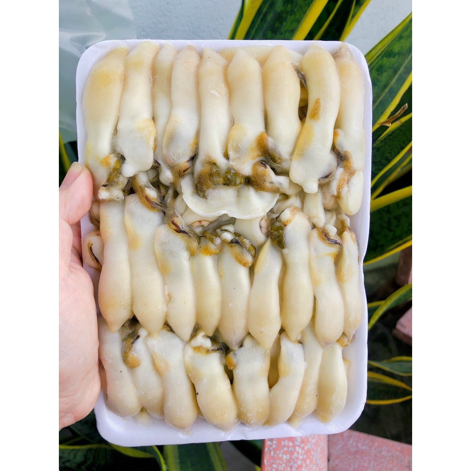 RUỘT ỐC MÓNG TAY 50K/KHAY 500gram