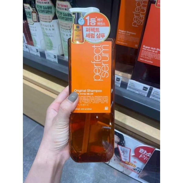 Dầu gội misen vàng  Hàn Quốc mẫu mới 2022