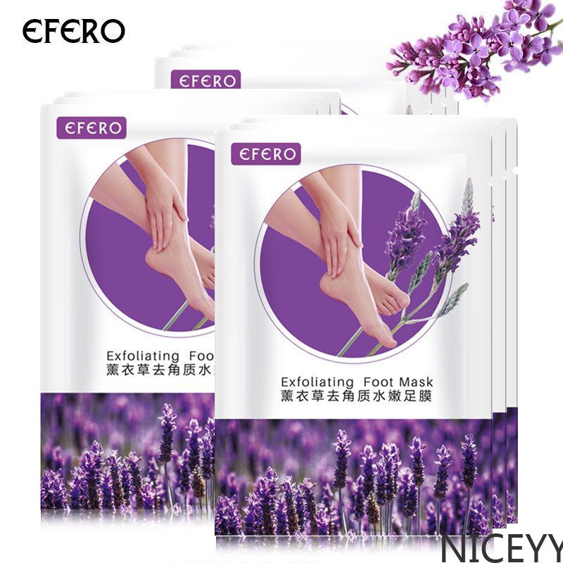 (Hàng Mới Về) Mặt Nạ Chân Efero Dưỡng Ẩm Và Tẩy Tế Bào Chết Hiệu Quả