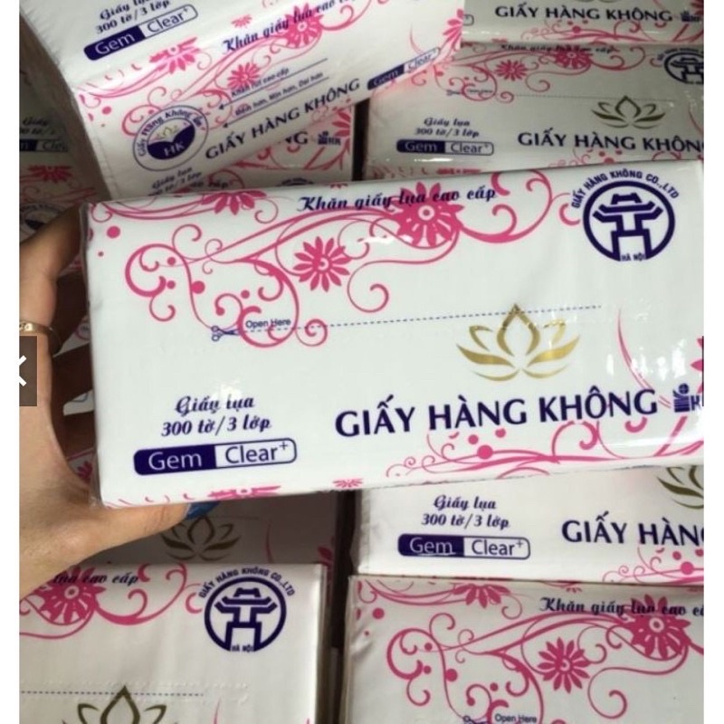 Combo 10 gói giấy lụa rút cao cấp - giấy ăn