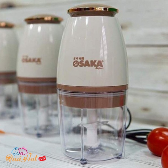 Lưỡi dao máy xay osaka 2019 nắp nâu thân trắng 2 mẫu cho khách lựa chọn