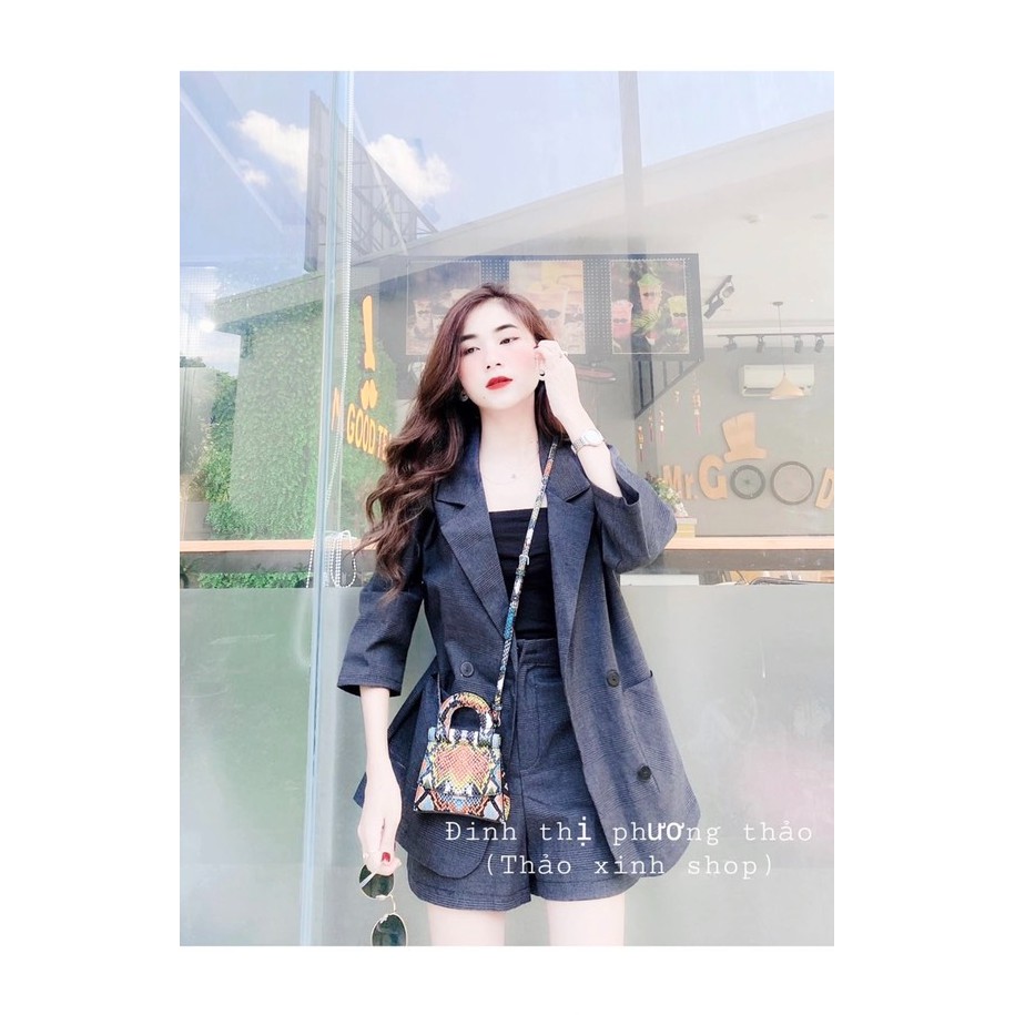 Set đồ nữ cá tính, set quần váy kiểu đi chơi sang chảnh mùa hè đẹp 8A00052 | BigBuy360 - bigbuy360.vn