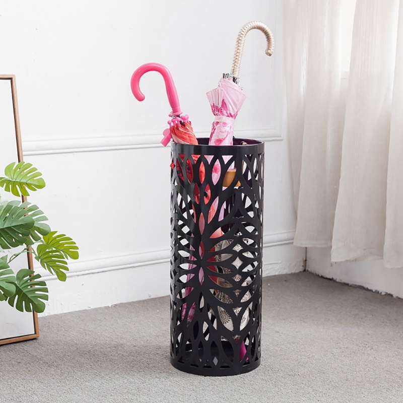 Giá Đỡ Dù Có Tay Cầm Ngắn Thiết Kế Đục Lỗ Tiện Dụng