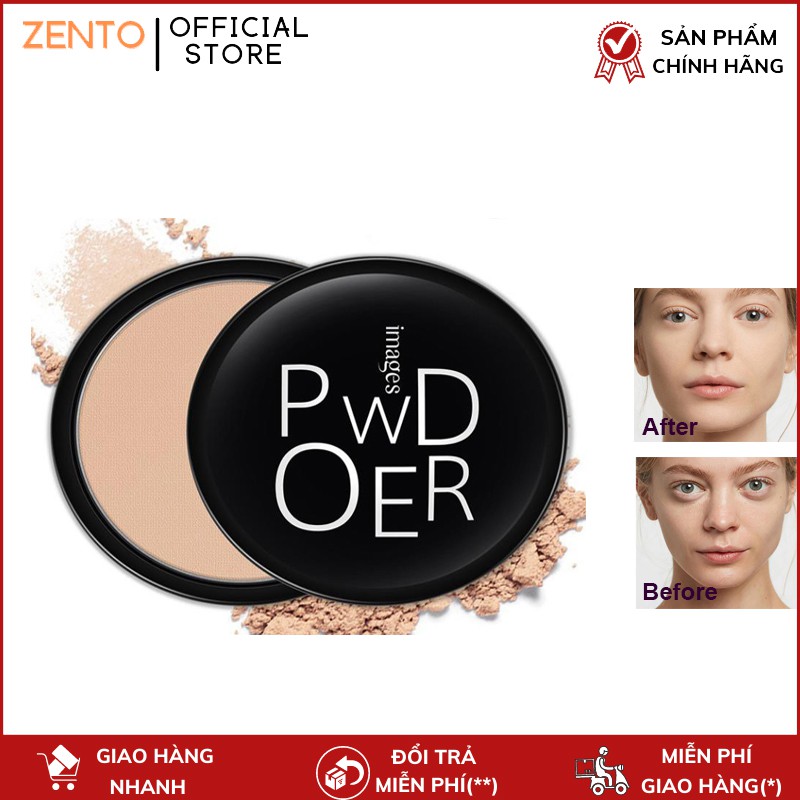 Phấn phủ kiềm dầu siêu mịn Powder Smooth Skin Flawless cake Zentop