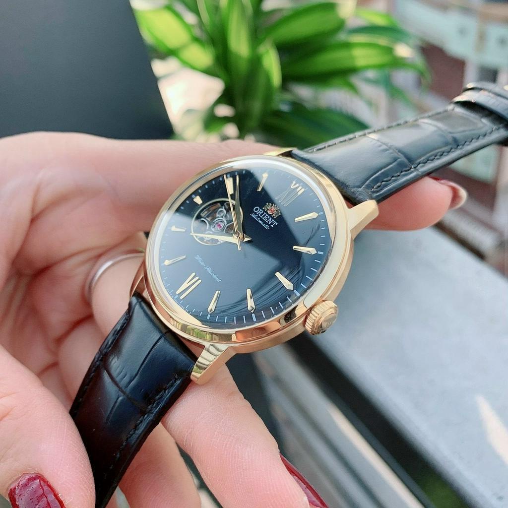 Đồng Hồ Nam Orient Automatic Lộ Cơ , Dây Da , Size 40mm
