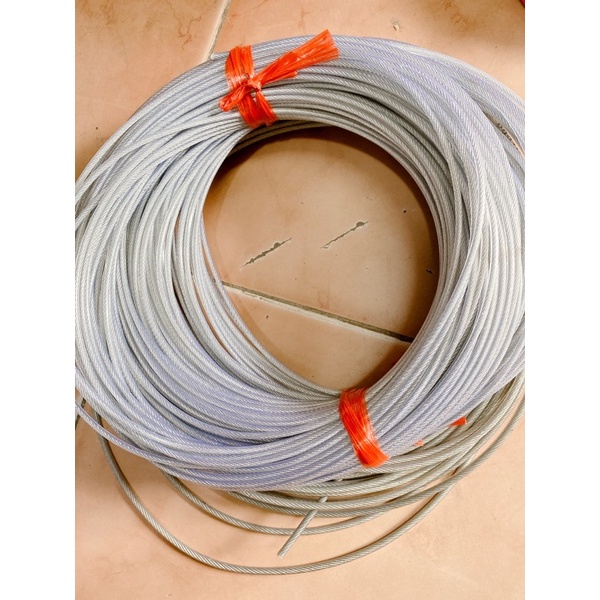 Dây cáp lụa bọc nhựa ( giá tính theo mét)
