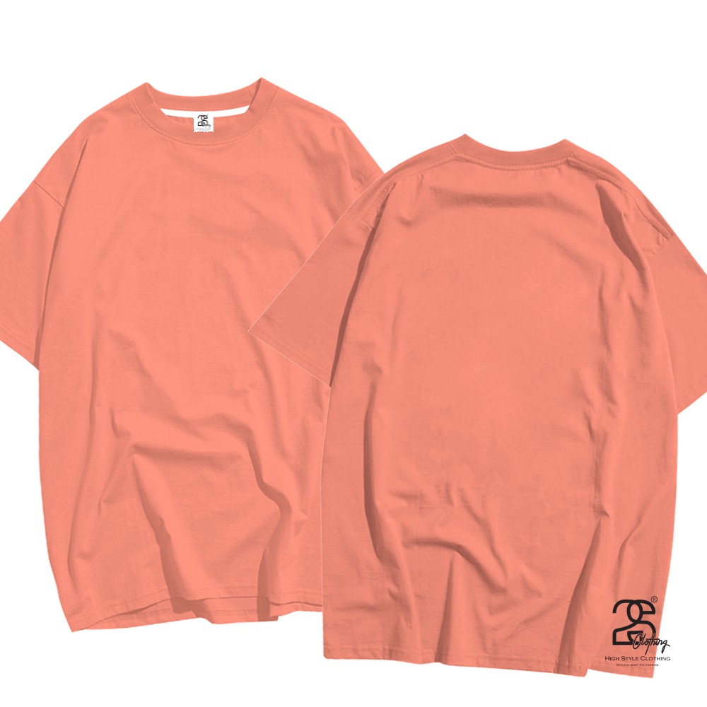 [Mã FAMAYWA giảm 10K đơn 50K] Áo Thun Màu Cam Dáng Unisex Form Rộng Nam Nữ 2S Clothing | BigBuy360 - bigbuy360.vn