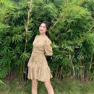 ĐẦM RÚT DÂY HOA VÀNG