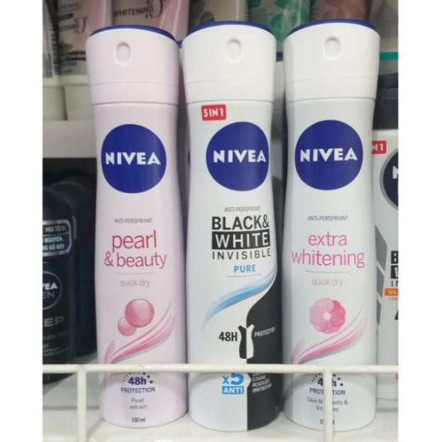 Xịt Ngăn Mùi NIVEA 150ml