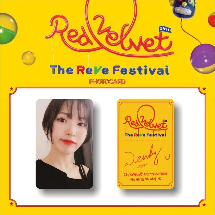 Set 5 card RV The Reve Festival Day 1 Guide Book ver.