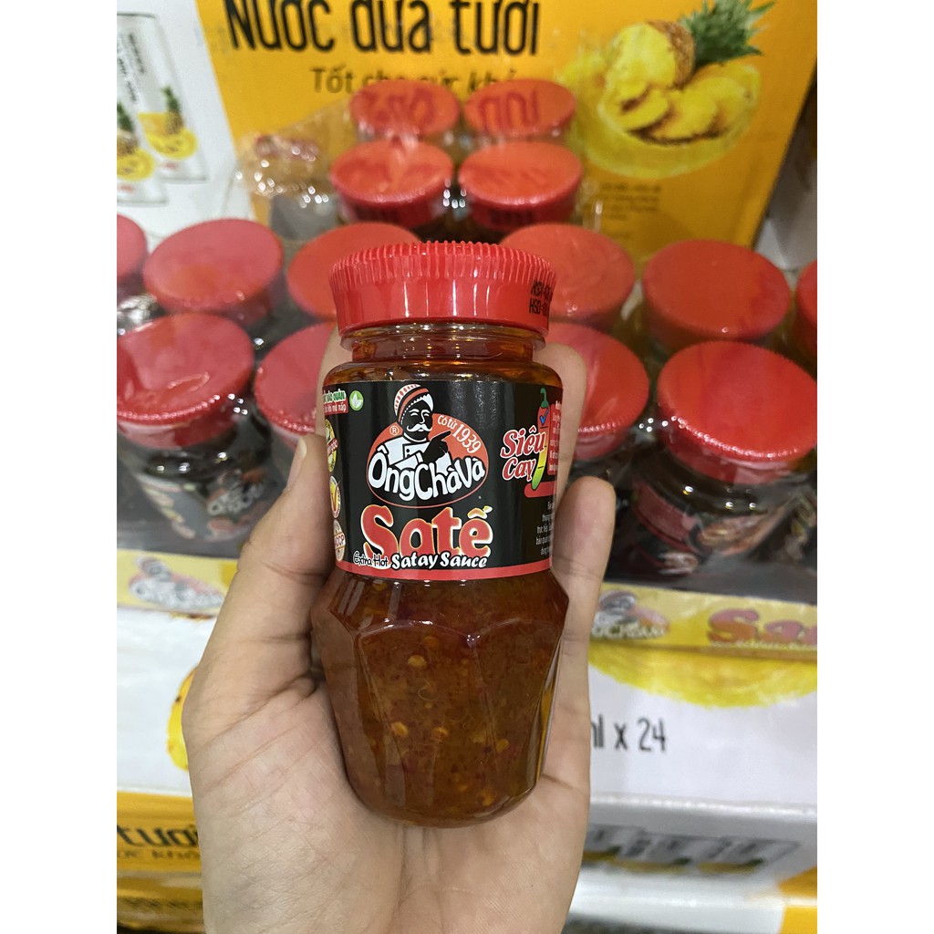 SA TẾ SIÊU CAY ÔNG CHÀ VÀ HỦ 90GR