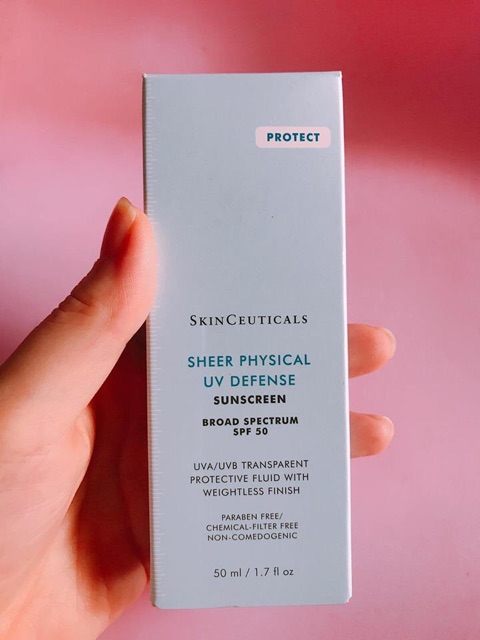 Kem Chống Nắng SKINCEUTICALS SHEER PHYSICAL UV DEFENSE SPF 50 🌟