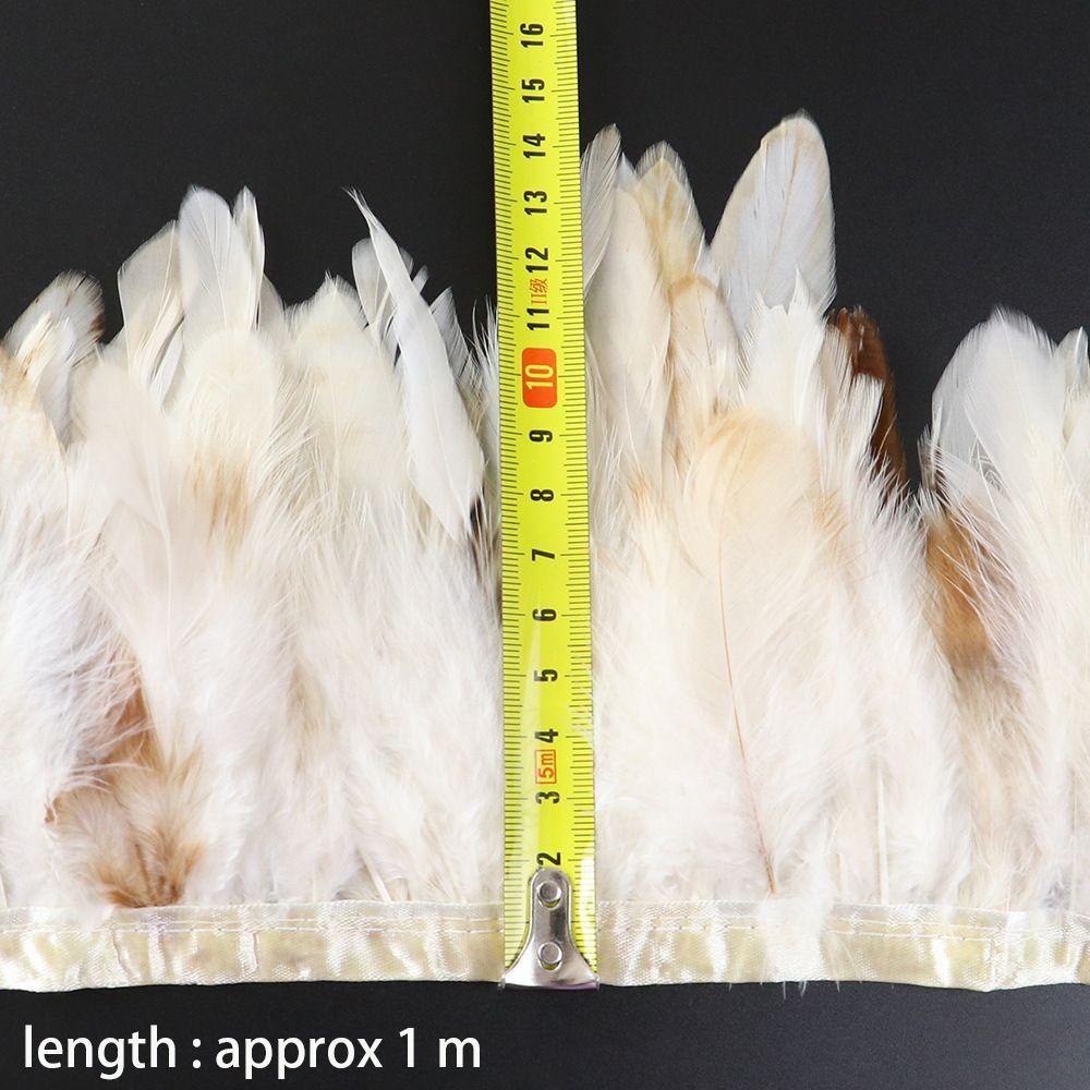 Epoch Cuộn Dây Ruy Băng Lông Vũ Dài 1M Dùng Trang Trí Quần Áo Thời Trang