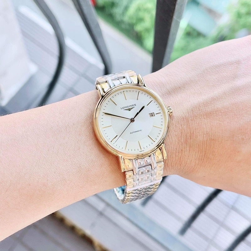 Đồng hồ Nam Longines Presence Gold-L49212427