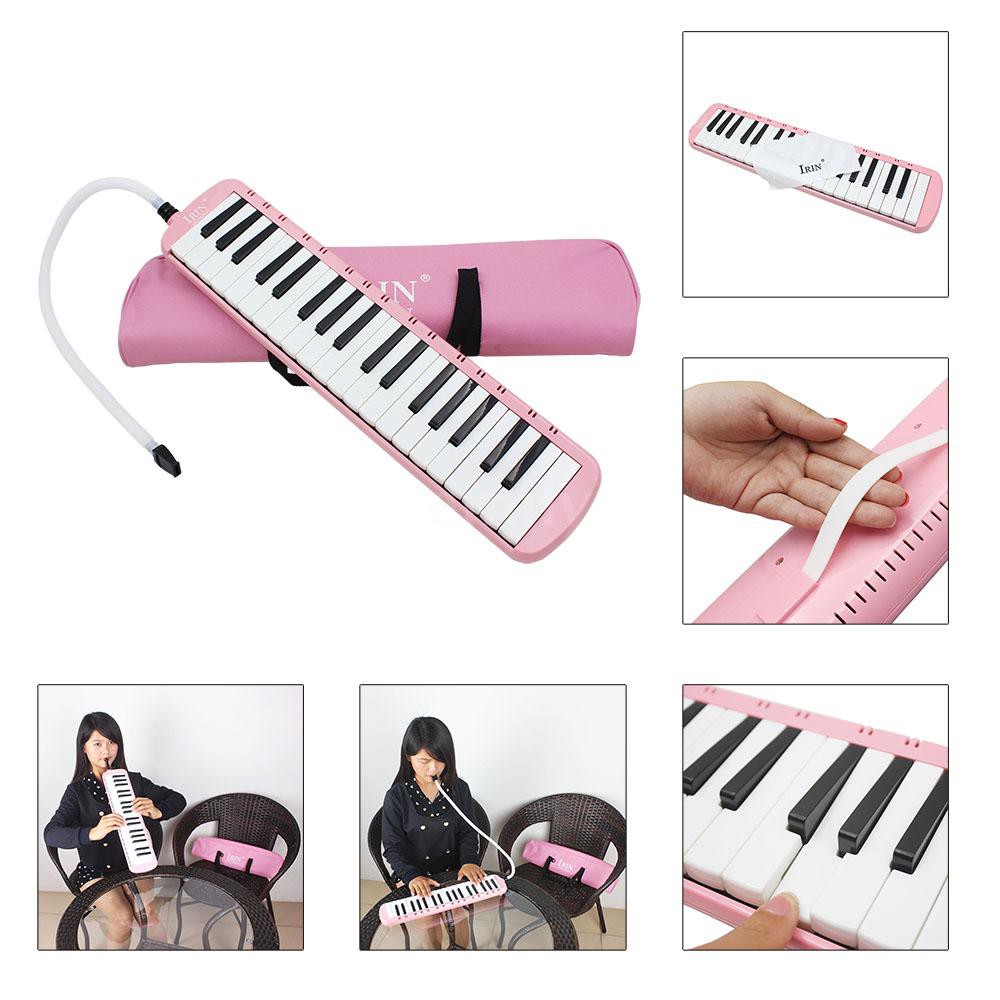 Nhạc cụ đàn Melodica Pianica 37 phím kèm túi đựng cho người mới học chơi đàn