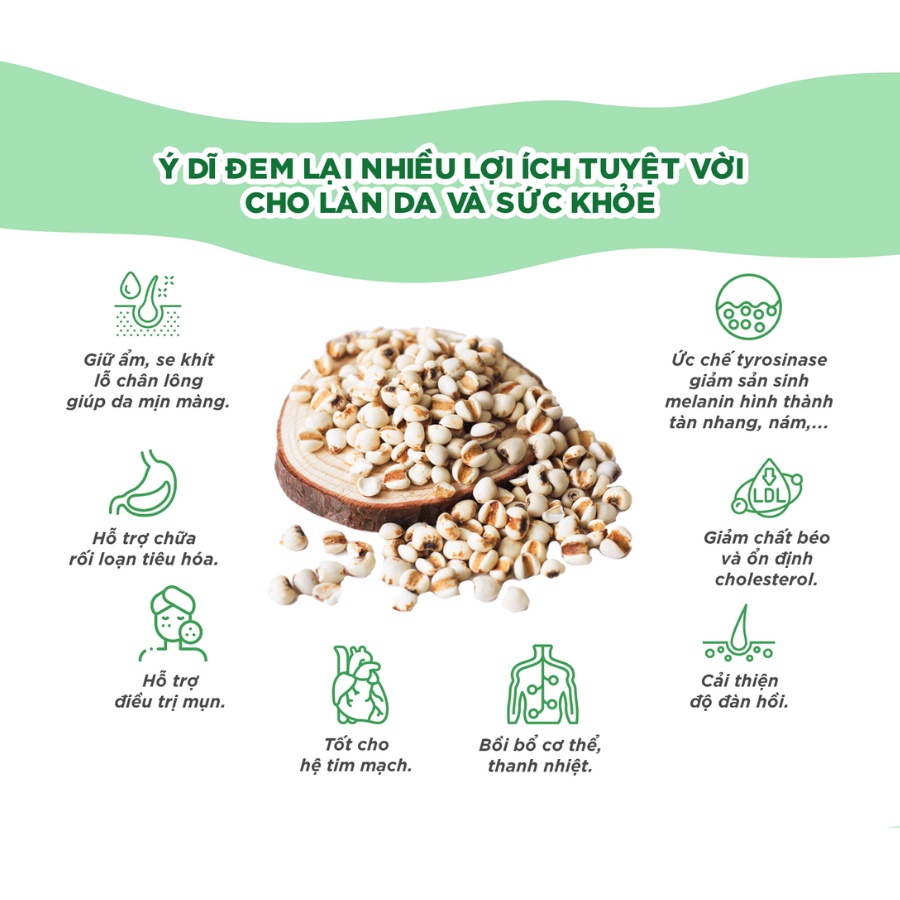 Viên uống Sáng Da DHC Nhật Bản Adlay Extract 30 Ngày (30 Viên) chiết xuất hạt ý dĩ Nhật - Konni39