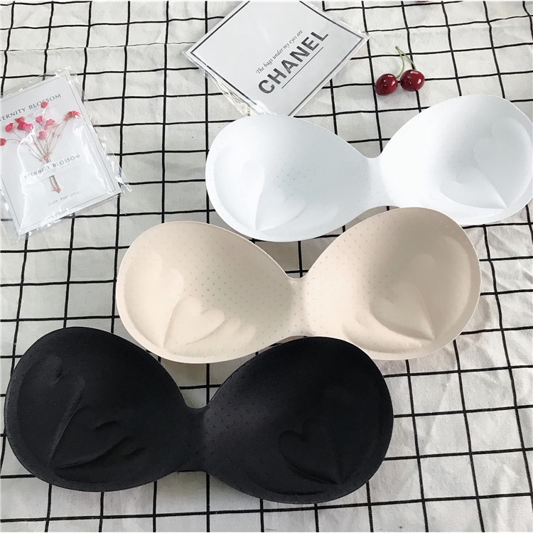 Mút Ngực Cho Áo Bra Trái Tim Có Lỗ Thoát Hơi L1716 - LoanTay