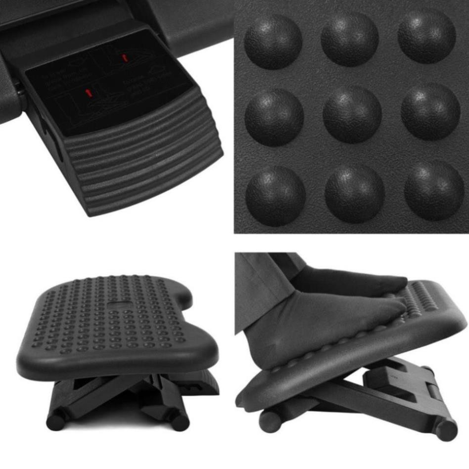 Dụng cụ kê chân bàn học FOOT REST PAD thế hệ cao cấp nhất hiện nay, bàn làm việc, Hàng xuất Châu Âu massage chân _MOMOMA | BigBuy360 - bigbuy360.vn