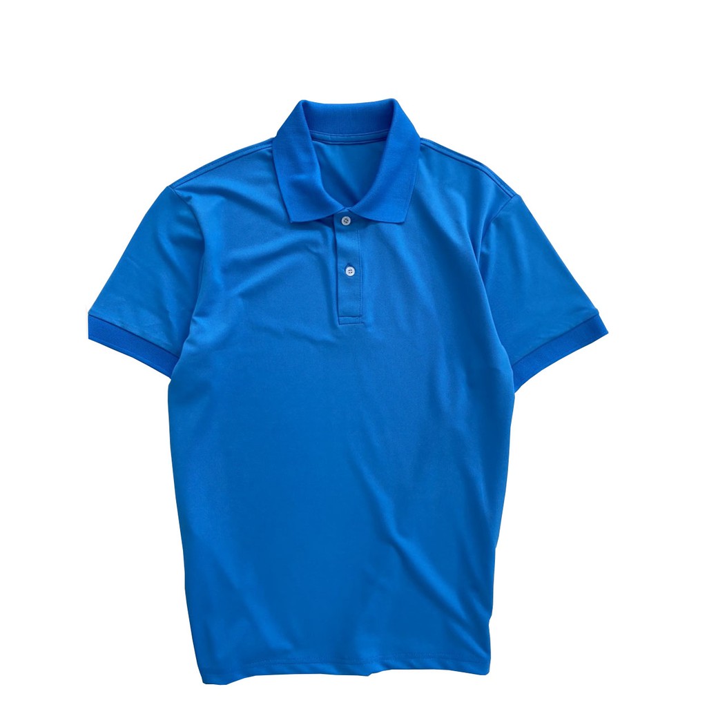 Áo Polo Nam Vải Cá Sấu Cotton Cao Cấp - Áo Phông Thun Polo Nam Trơn Basic Cổ Trụ Vải Dệt Trơn kiểu Dáng Năng Động