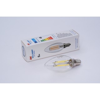 BÓNG ĐÈN LED Dây Tóc Edison C35 6W E14