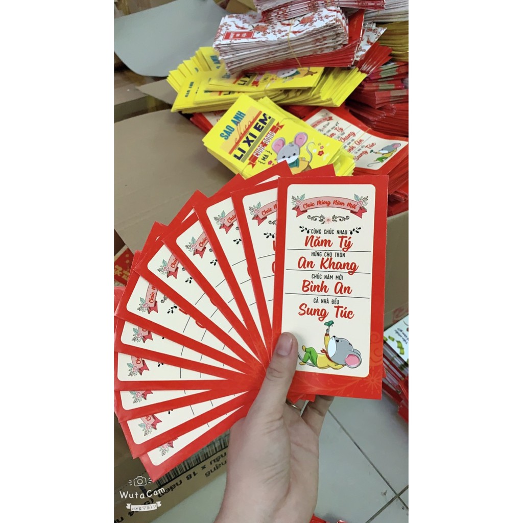 [1k] 1 BAO LÌ XÌ GIÁ CHỈ 1K