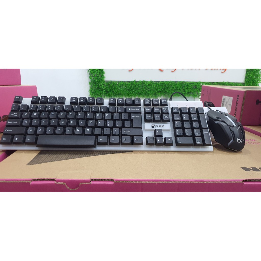 Bộ Bàn Phím Chuột giả cơ LED 7 Màu Q300 , Phím nhậy , độ nhẩy cao , Bảo hành 12 Tháng 1 đổi 1 , Tặng bàn di chuột | BigBuy360 - bigbuy360.vn