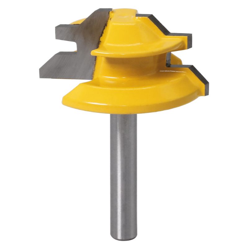 Mũi Phay Router 45 Độ 6mm Chuyên Dụng Cho Chế Biến Gỗ