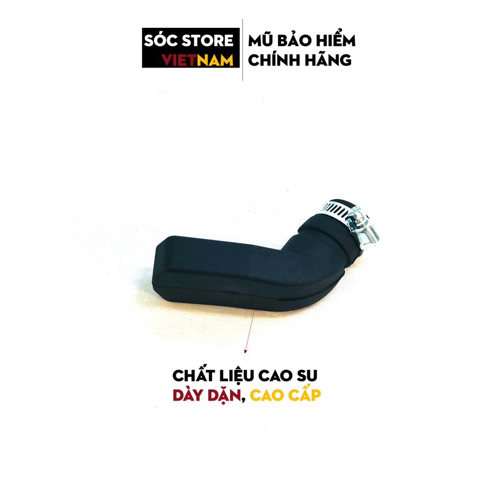 Bọc chân chống xe máy cao su nẹp sắt Sóc Store dùng cho mọi loại xe