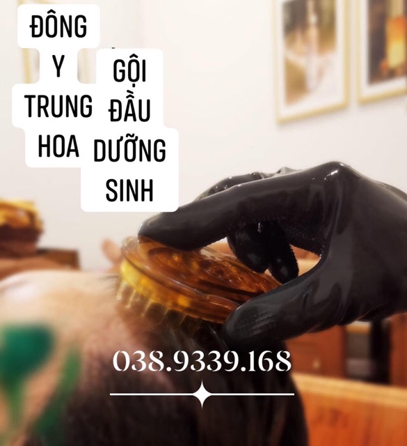 Gang tay chuyên dụng gội đầu canh thảo dược