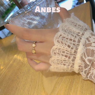 Nhẫn bạc Trái Tim đính đá Anbes.accessories