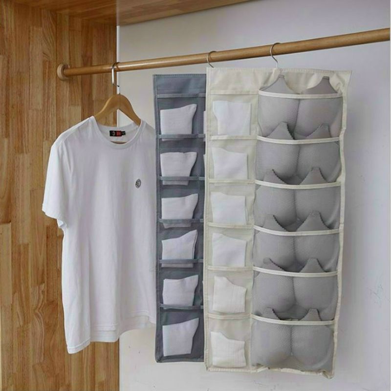 Túi treo nhiều ngăn để đồ lót và tất tiện dụng