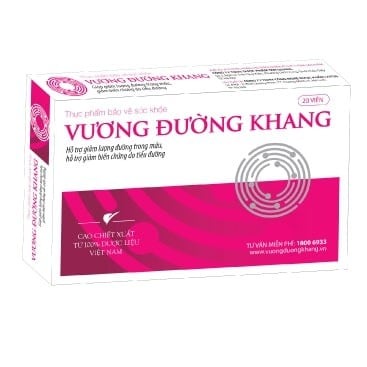 Vương Đường Khang - Hỗ trợ làm giảm đường huyết, giảm biến chúng tiểu đường