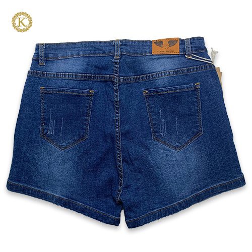 Quần short bigsize nữ kimfashion, quần đùi sọt nữ cạp lưng cao big size TS475 62-85kg