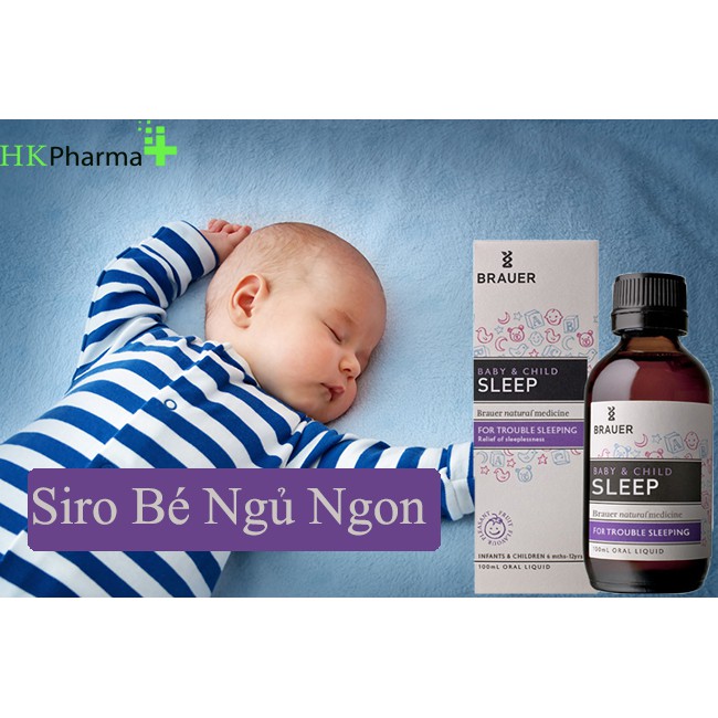 Siro Giúp Bé Ngủ Ngon Brauer Baby & Child Sleep 100ml thumbnail