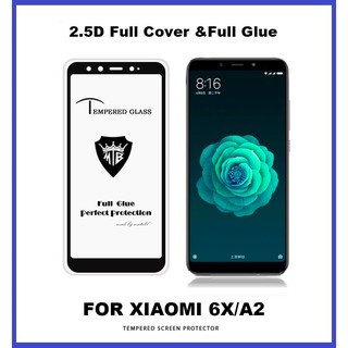Kính cường lực full màn Xiaomi Mi 6X / Mi A2 Đen