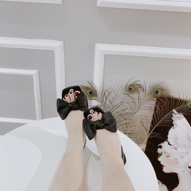 HÀNG CÓ SẴN Sangdal nơ gót nhọn 7cm