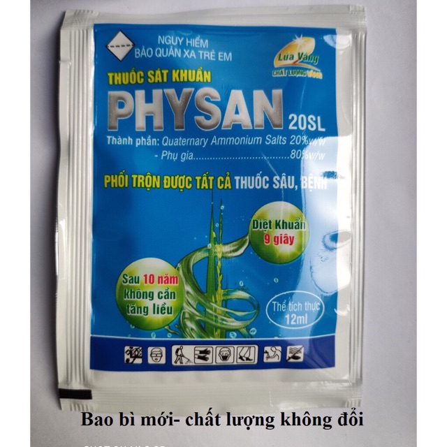 Physan 20 SL gói 12ml - Đặc trị nấm, thối nhũn trên phong lan