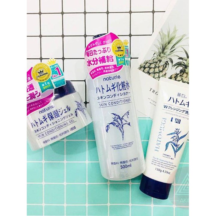 Sữa Rửa Mặt Hatomugi Naturie Hạt Ý Dĩ 130g Nhật Bản | BigBuy360 - bigbuy360.vn