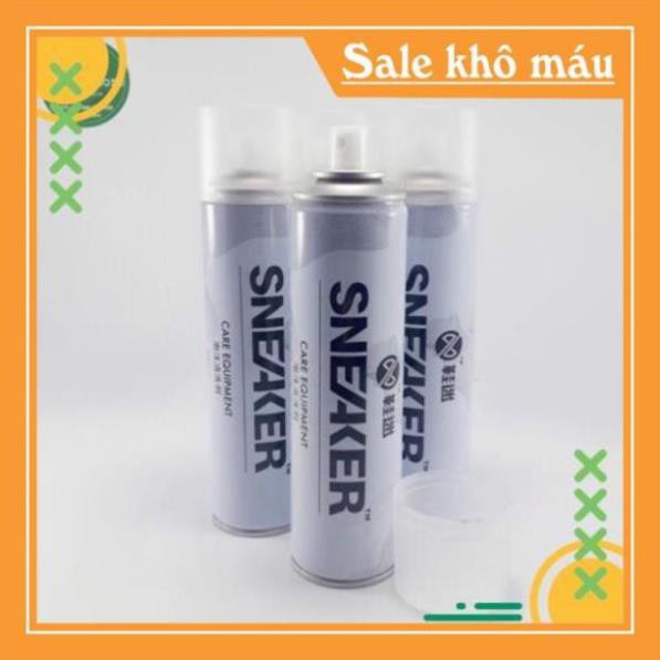 HÀNG CÓ SẴN 2 Chai xịt bọt vệ sinh giày dép siêu tốc SNEAKER 300ML ( có video hướng dẫn) BOTVESINH