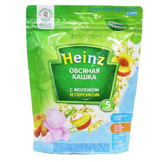 BỘT ĂN DẶM HEINZ NGA VỊ YẾN MẠCH SỮA ĐÀO(DẠNG TÚI 250G)