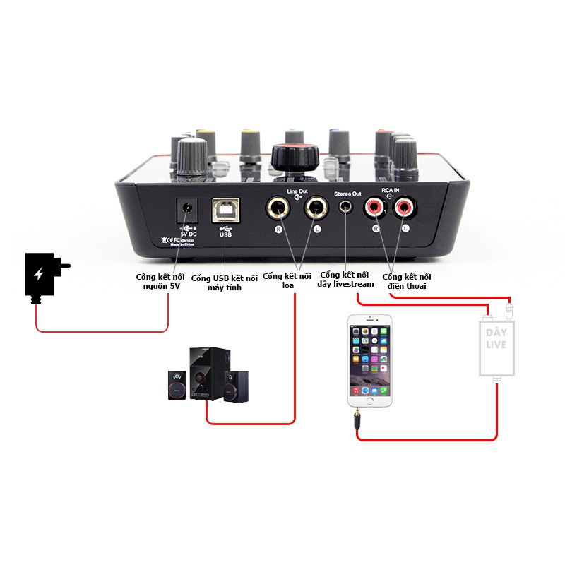 [Chính Hãng] Sound Card Thu Âm Icon Upod Pro - 72 hiệu ứng Effect hát livestream hay nhất