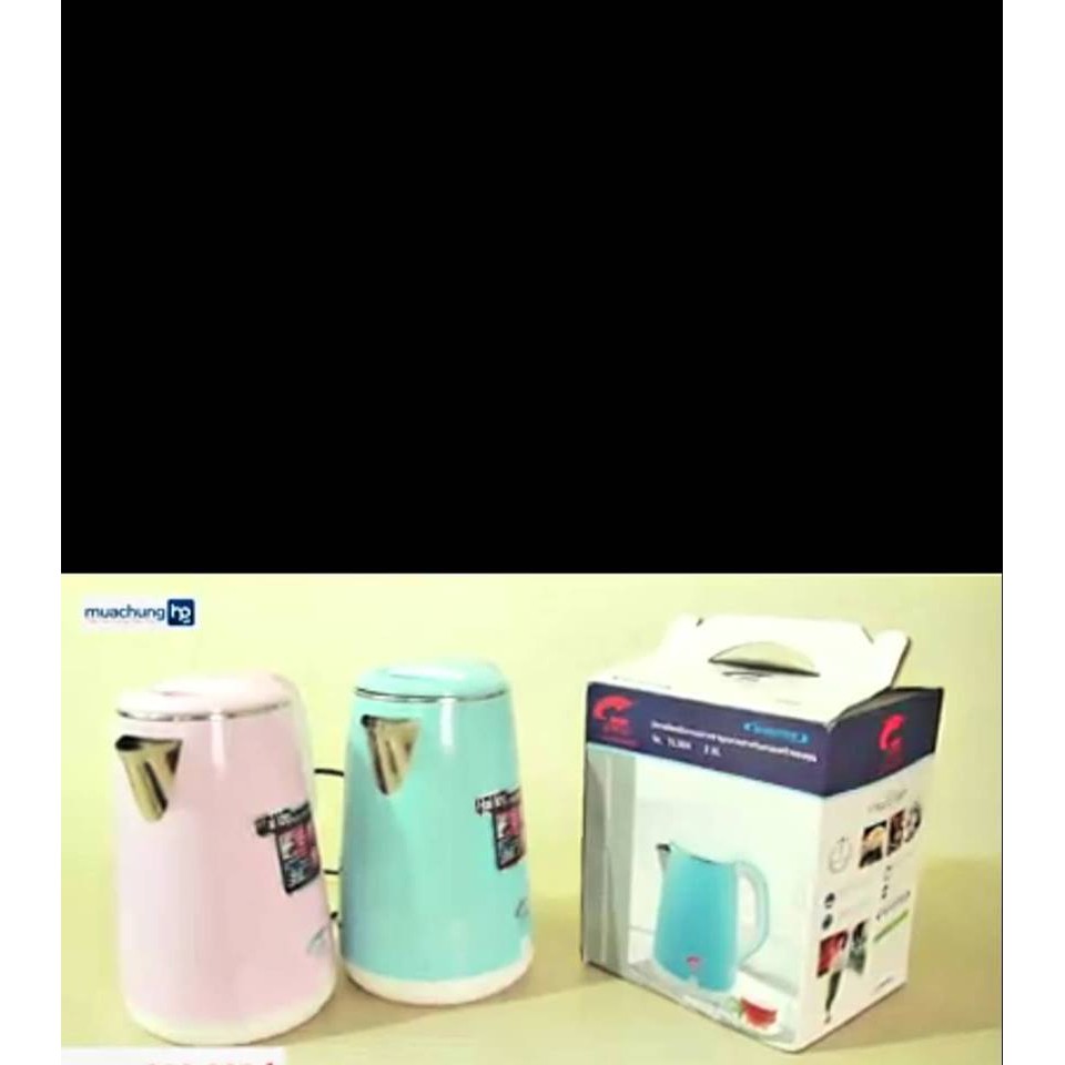 Ấm siêu tốc loại lớn 2,5 lít hàng Thái