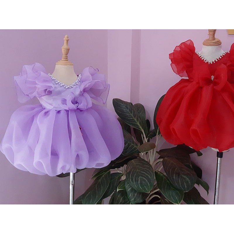 Váy bí công chúa cho bé