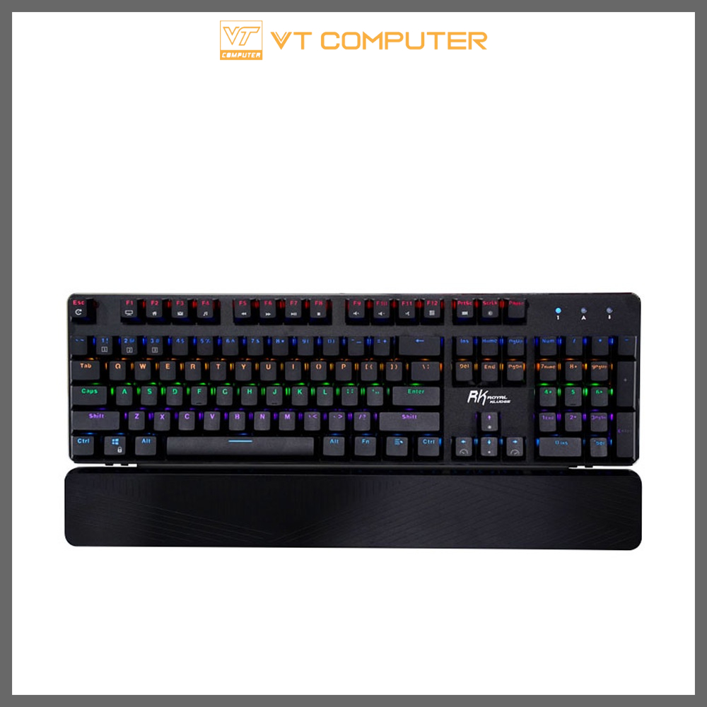 Bàn Phím Cơ Quang Học Royal Kludge / RKS108 / RK896 / RKX911 / Led RGB / Bảo Hành 12 Tháng