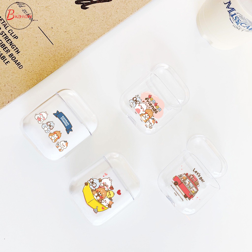 Bao đựng airpod tonton in APTI21 bao đựng airpod dễ thương cute hoạt hình