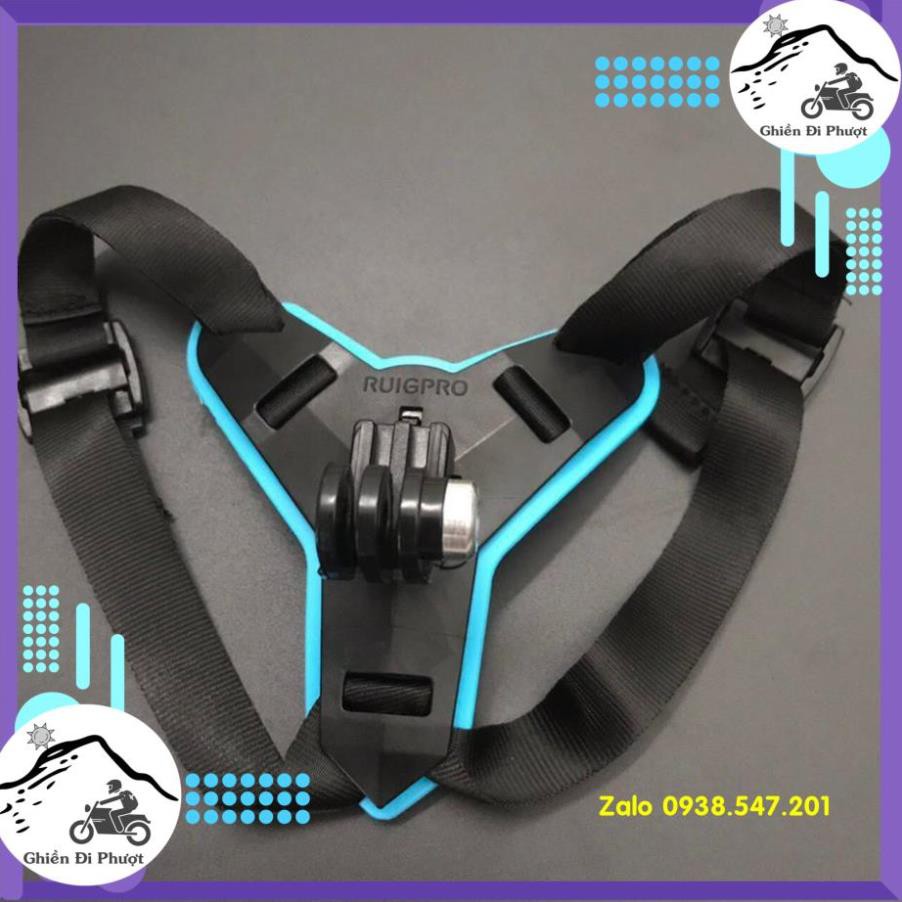 [Tặng kèm ... Phụ kiện]  Bộ gắn cằm dây cam hành trình cao cấp