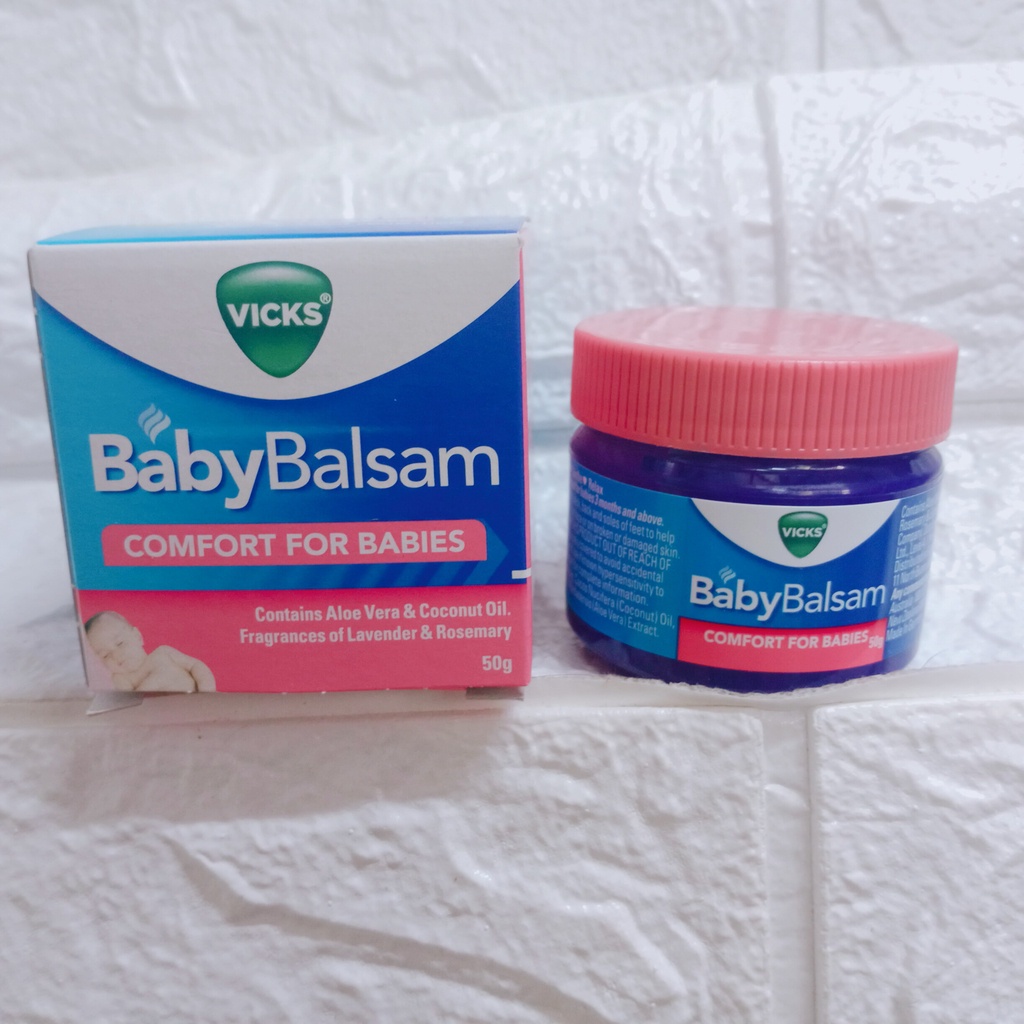 Dầu ấm ngực Vick BabyBalsam Úc 100g