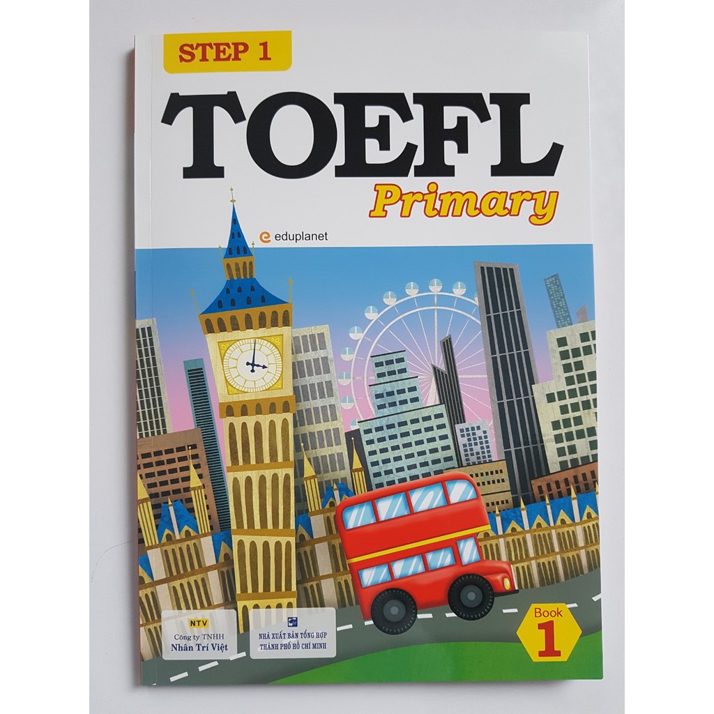 Sách TOEFL Primary Book 1 Step 1 (Kèm CD)